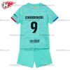 Barcelona Lewandowski 9 Third 23/24 Kid Football Kits