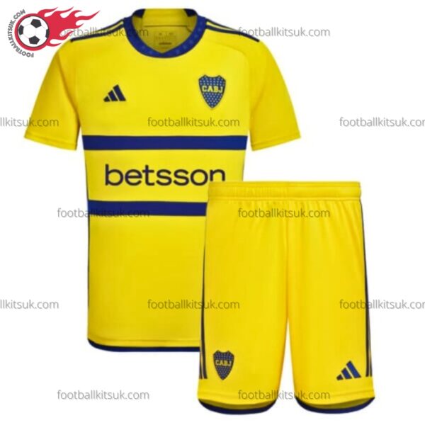 Boca Away 23/24 Kid Football Kits UK