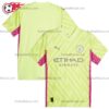 Man City Goalkeeper Green 23/24 Men Football Shirt UK