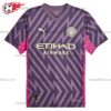 Man City Goalkeeper Purple 23/24 Men Football Shirt UK