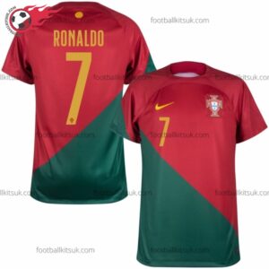 Portugal Ronaldo 7 Home 2022 Football Shirt UK