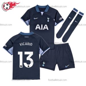 Tottenham Vicario 13 Away 23/24 Kid Football Kits UK