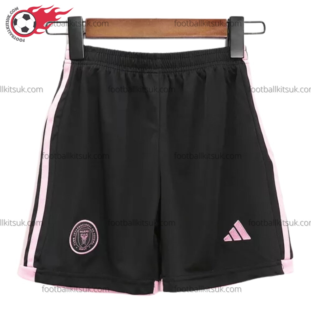Inter Miami Black Long Sleeve 23/24 Kid Football Kits UK