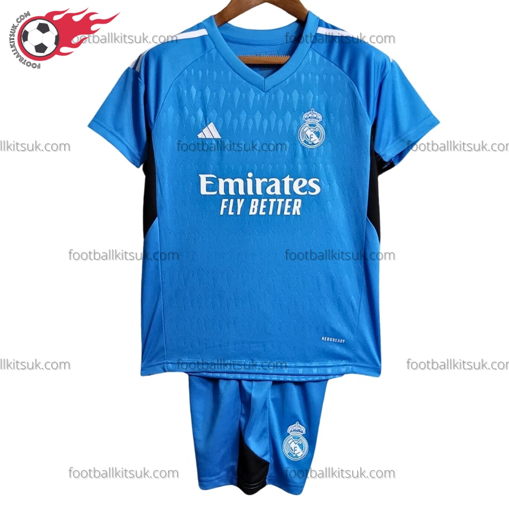 Real Madrid Goalkeeper 23/24 Kid Football Kits UK