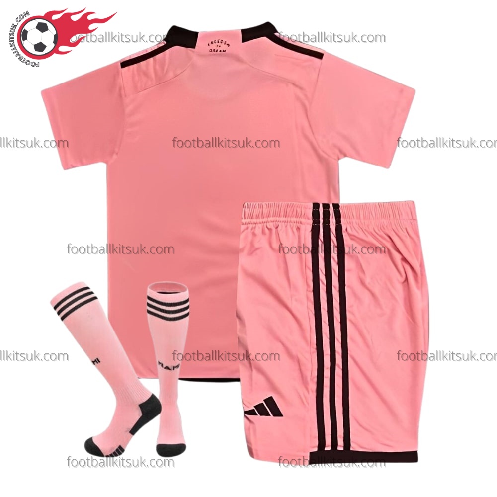 Inter Miami Pink 24/25 Kid Football Kits UK