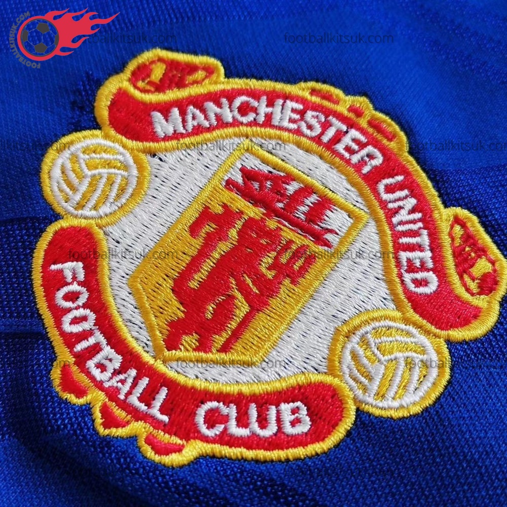 fkuk_Manchester United Away Kids Football Kit 85-86 (3) Man Utd Away 85/86 Kid Football Kits UK