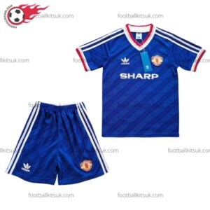 Man Utd Away 85/86 Kid Football Kits UK