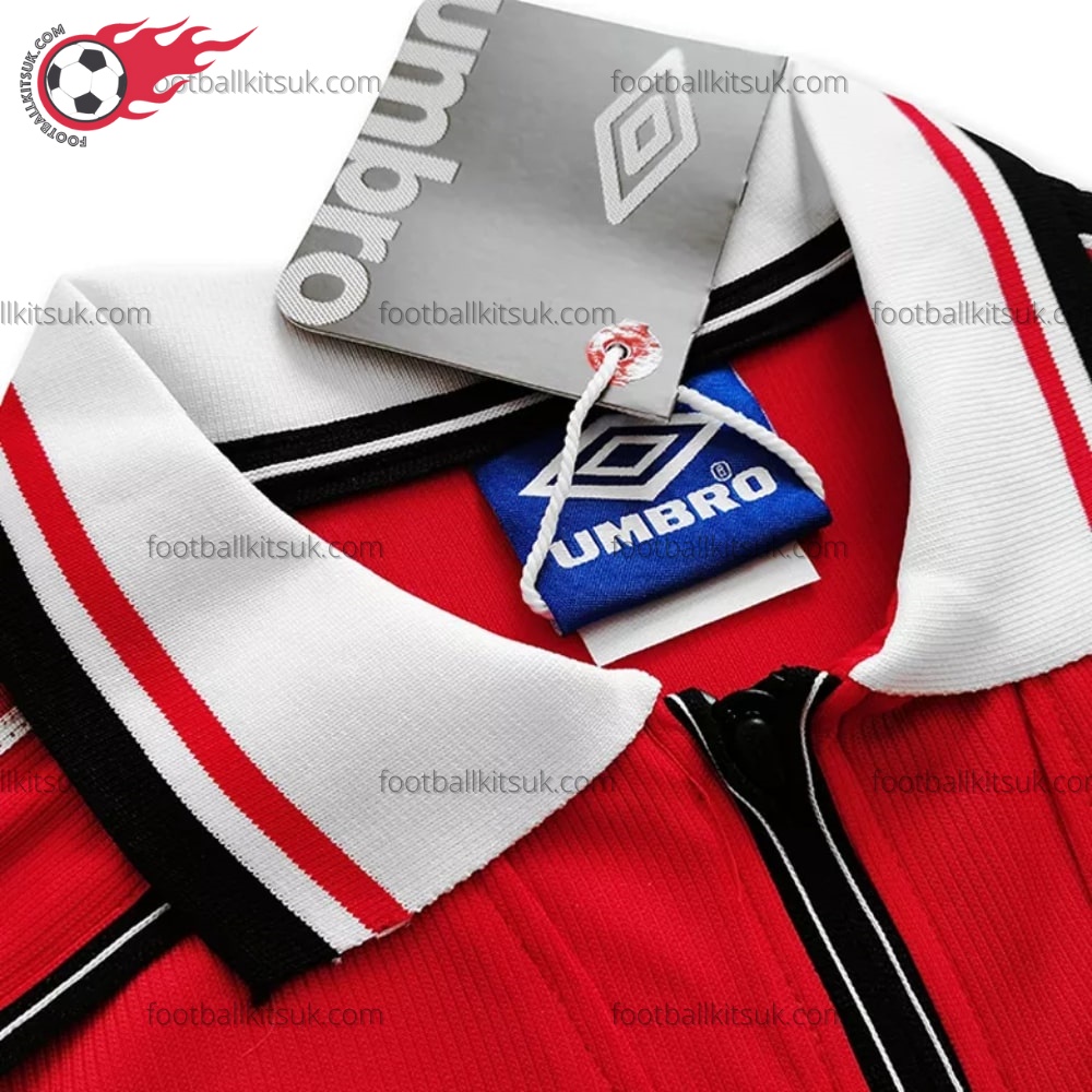 Retro Man Utd Home 1998 Kid Football Kits UK