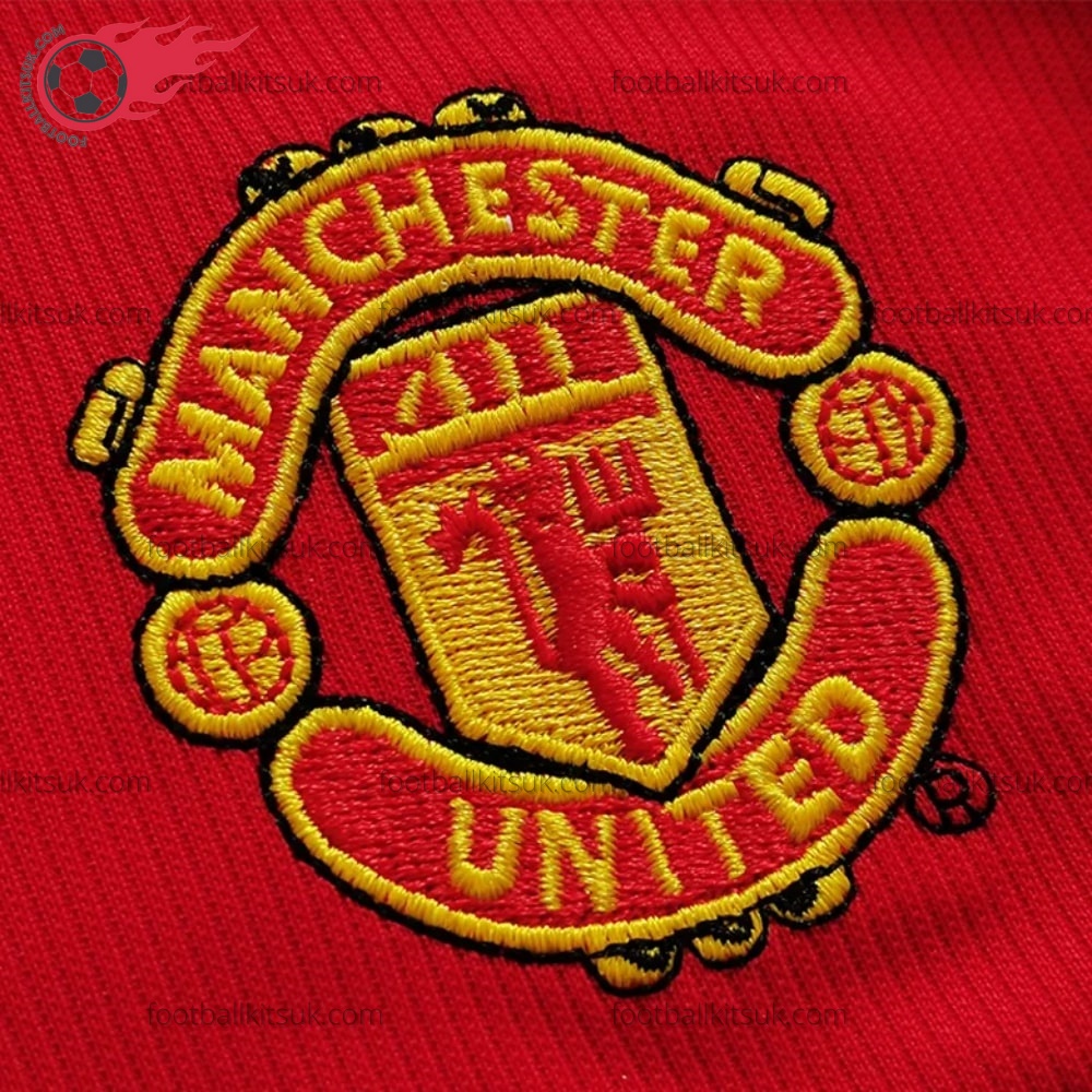 Retro Man Utd Home 1998 Kid Football Kits UK