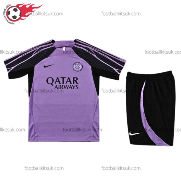 PSG Purple Training 23/24 Kid Football Kits UK