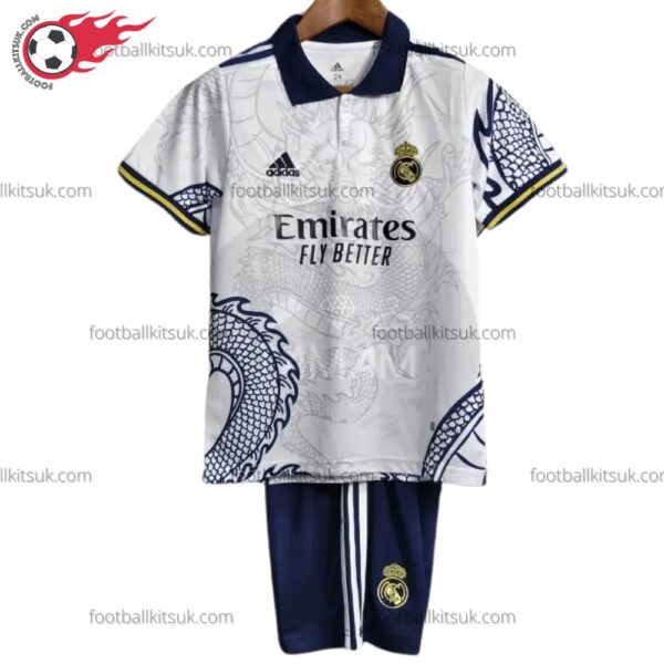 Real Madrid White Edition 23/24 Kid Football Kits UK