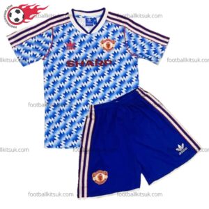 Man Utd Away 90/92 Kid Football Kits UK