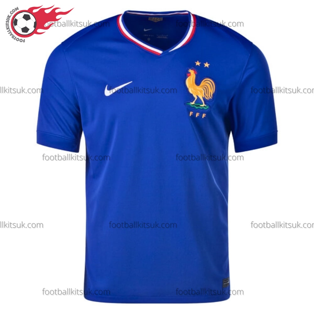 France Home 2024 Men Football Shirt UK