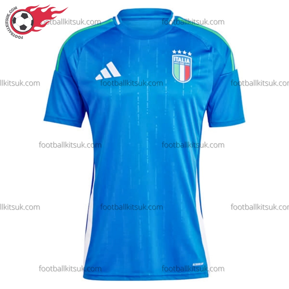 Italy Home 2024 Men Football Shirt UK