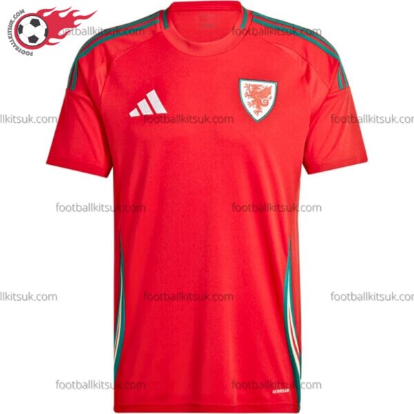 Wales Home 2024 Men Football Shirt UK