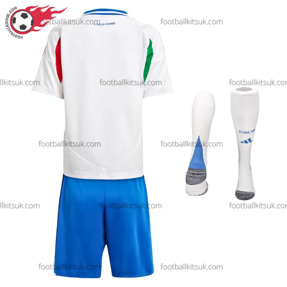 Italy Away 2024 Kid Football Kits UK