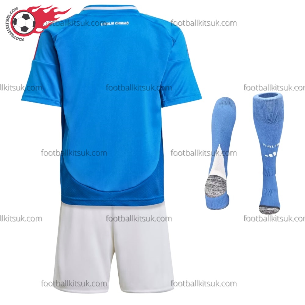Italy Home 2024 Kid Football Kits UK