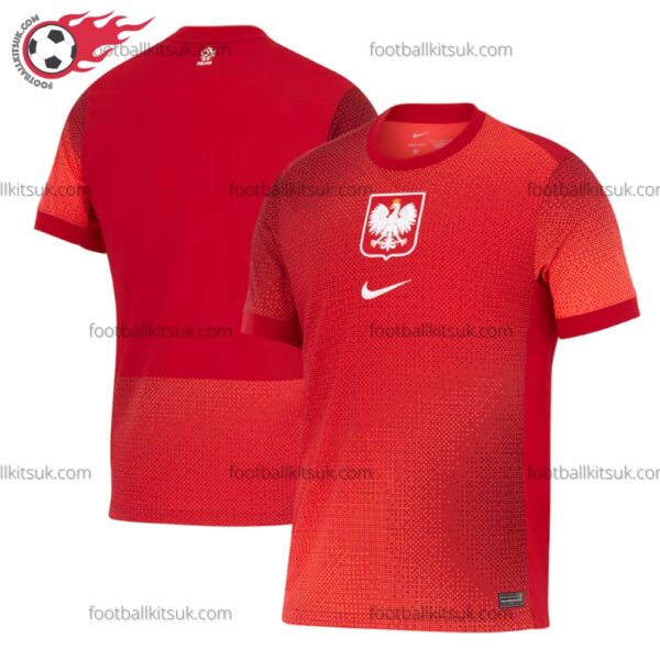 Poland Away 2024 Men Football Shirt UK