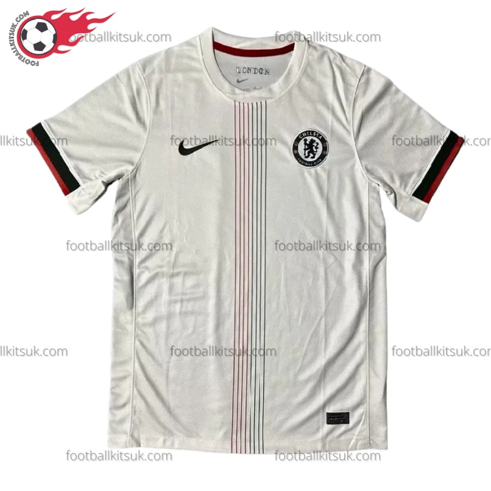 Chelsea Away 25/26 Men Football Shirt UK Front View