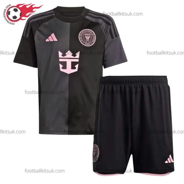 Inter Miami Away 25/26 Kid Football Kits UK Front View