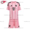 Inter Miami Home 25/26 Kid Football Kits UK Front View