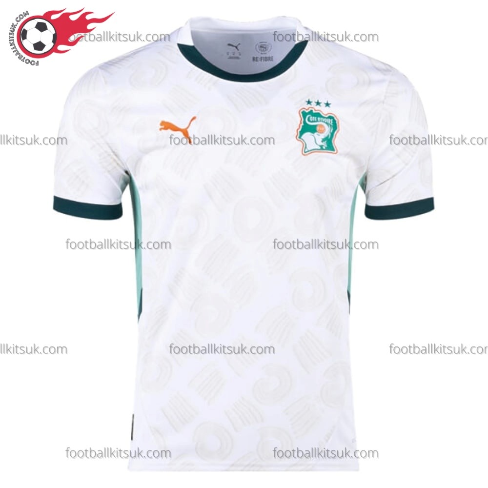 Ivory Coast Away 25/26 Men Football Shirt Front View