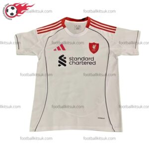 Liverpool Away 25/26 Men Football Shirt UK Front View