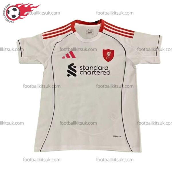 Liverpool Away 25/26 Men Football Shirt UK Front View