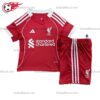 Liverpool Home 25/26 Kid Football Kits UK Full View