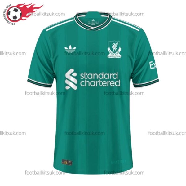 Liverpool Third 25/26 Men Football Shirt UK Front View