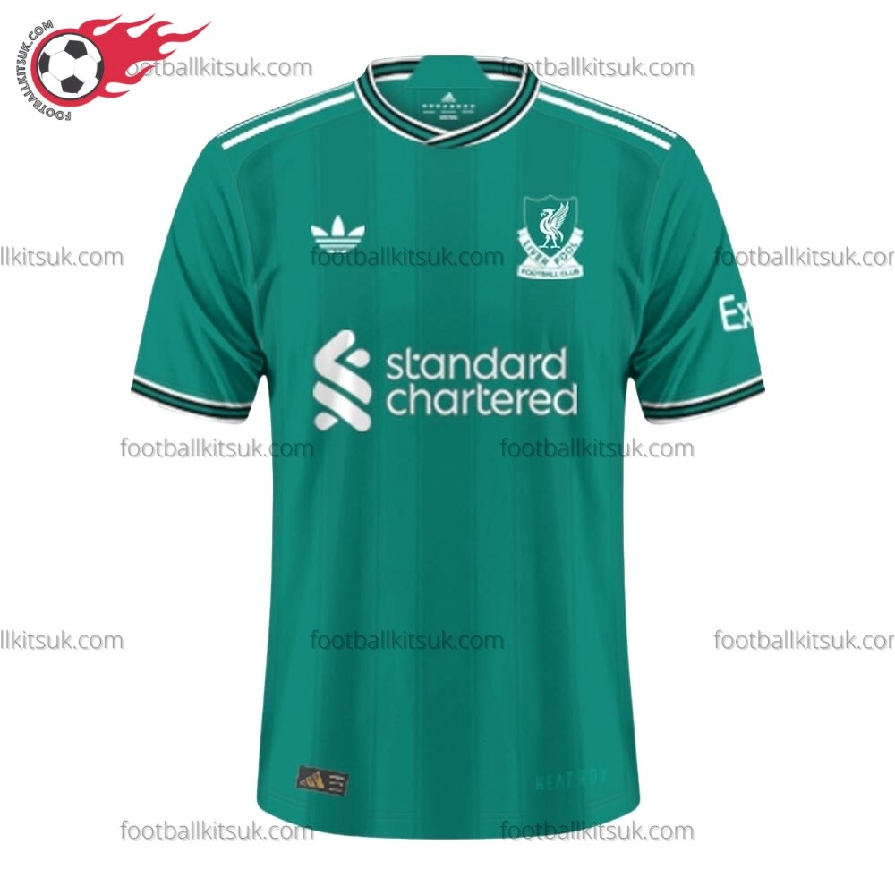 Liverpool Third 25/26 Men Football Shirt UK Front View