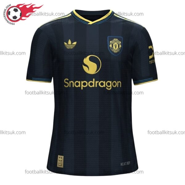 Manchester United Third 25/26 Men Football Shirt UK Front View