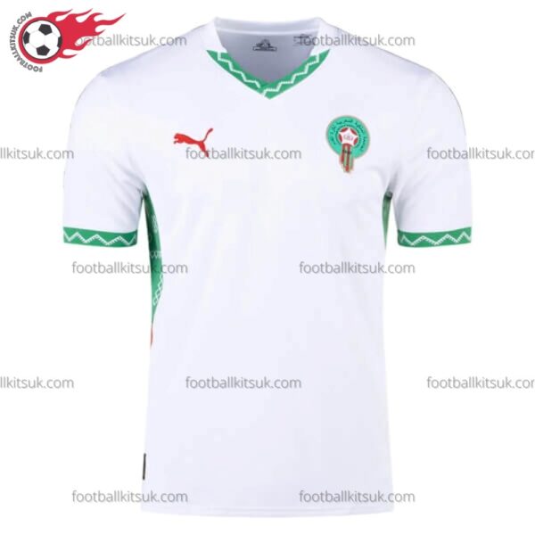 Morocco Away 25/26 Men Football Shirt UK Front View