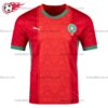 Morocco Home 25/26 Men Football Shirt UK Front View
