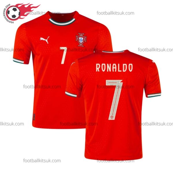 Portugal Ronaldo 7 Home 25/26 Men Football Kits UK Full View